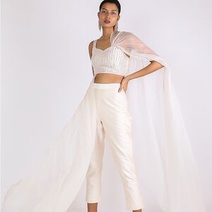 Elegant Cream Women's 2PC Set